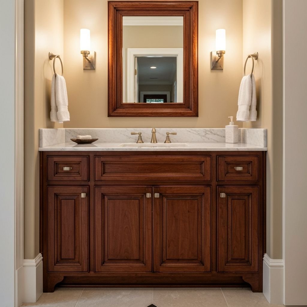 Gabinete de banheiro premium